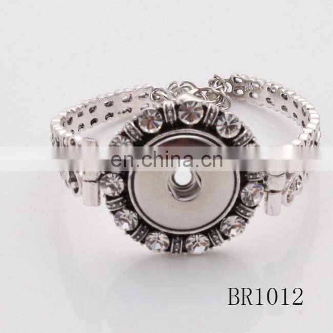 New styles fashionable custom popular bracelet leather snap buttons