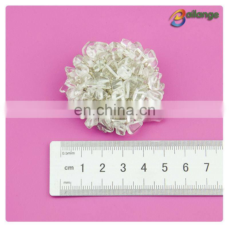Wholesale designer coat clothing buttons beads button resin button for garment
