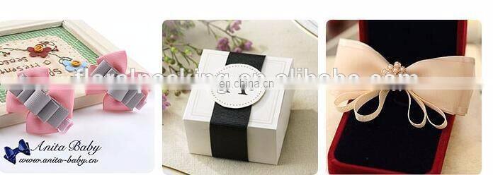 SHECAN High quality wholesale colored grosgrain ribbon