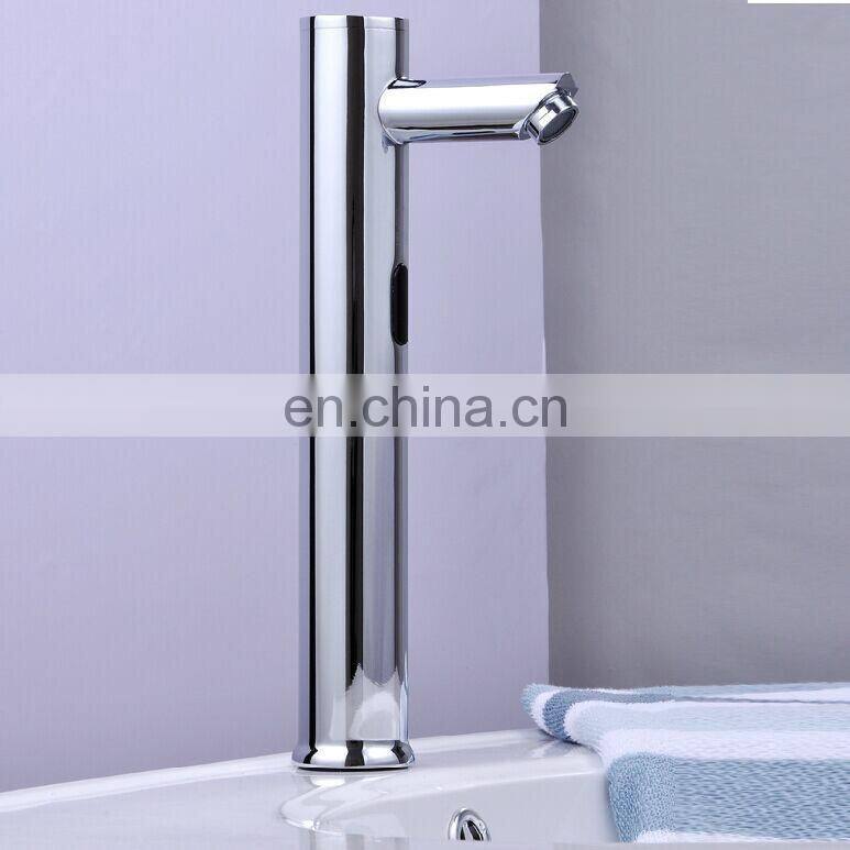 High quality luxury single handle bathroom automatic basin sensor faucet