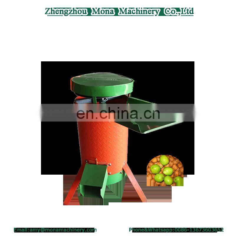 Multifunction green walnut skin peeling machine/ green walnut shell cracking machine for sale