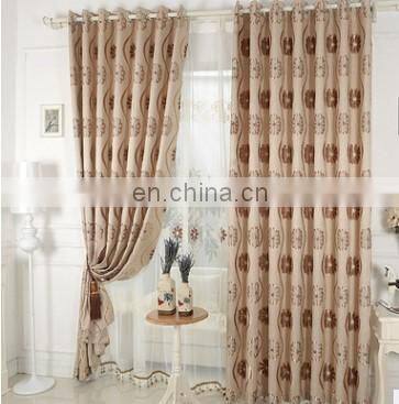 100% polyester jacquard curtain cheap classic design