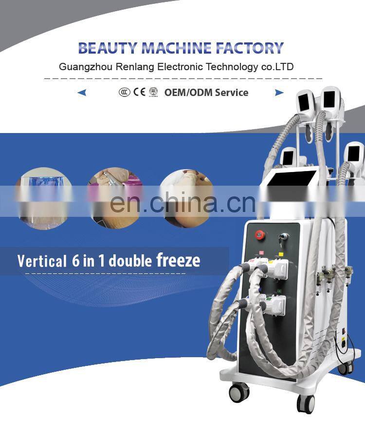 6 in 1 cavitation machine body anticellulite machine slimming cryo 21 machine cellulite reduction factory price