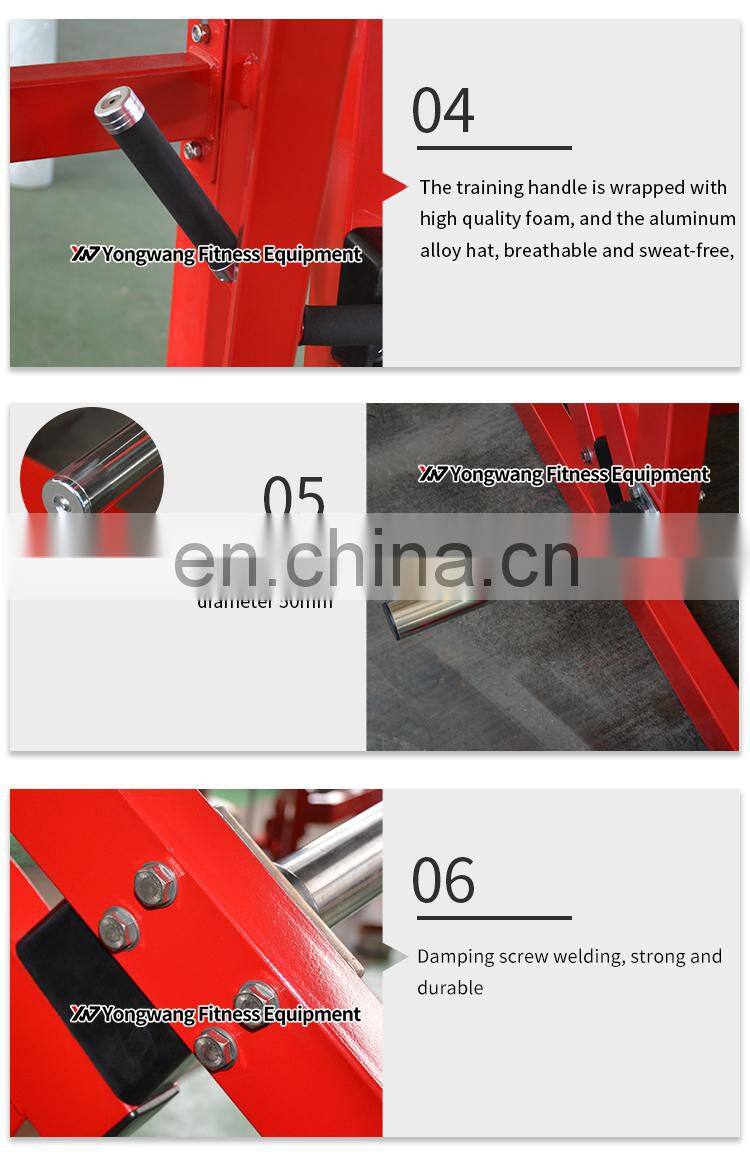 Best choice bodystrong gym equipments strength YW-1631 Iso-lateral chest and back