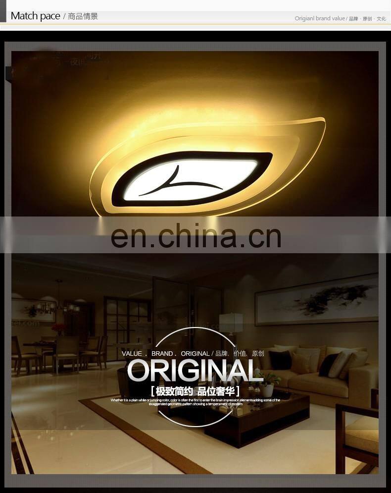 Chinese supplier Creative leaf surface mounted LED ceiling lights