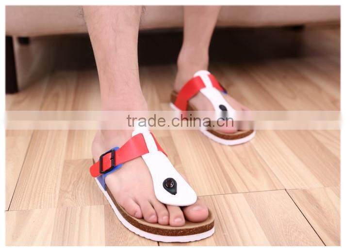 2016 hot sale summer fashion Couples flip-flops slippers for men