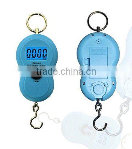 Potable Electronic Scale with Built in Thermometer For Travel /Hanging Luggage/ Fishing Hook / Pocket Food Diet