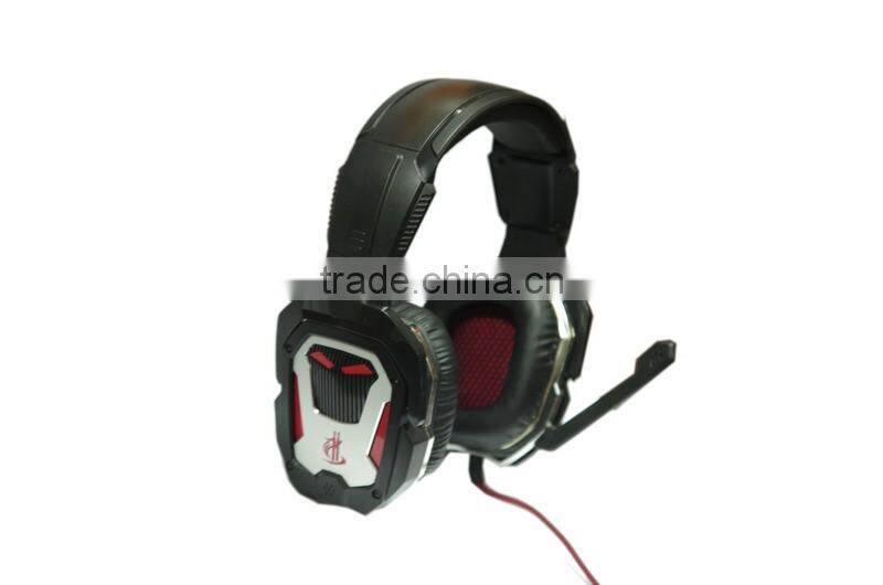 2016 newest led light 7.1 sound professional gaming headset for ps4/computer/tablet/laptop