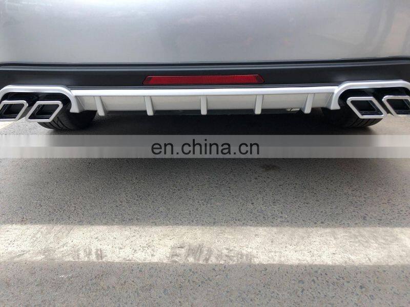 car exterior parts front lip splitter front bumper lip body kit for 19-21 Corolla rear diffuser spolier for Levin