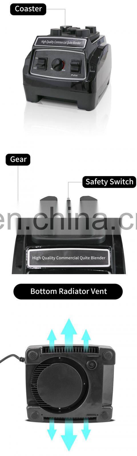 2021 hot-selling Commercial Multifunction Electric Juicer Blender Mixer Powerful food processor vacuum fruit blender