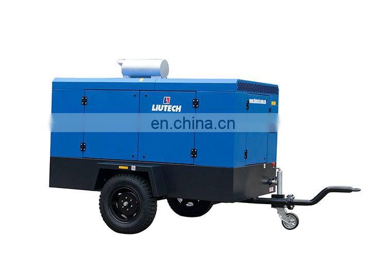 High Quality Low Price Liutech Portable . Compressor for Borehole Drilling Machine Outdoor Usage Equipment 13m3/min Gear Box