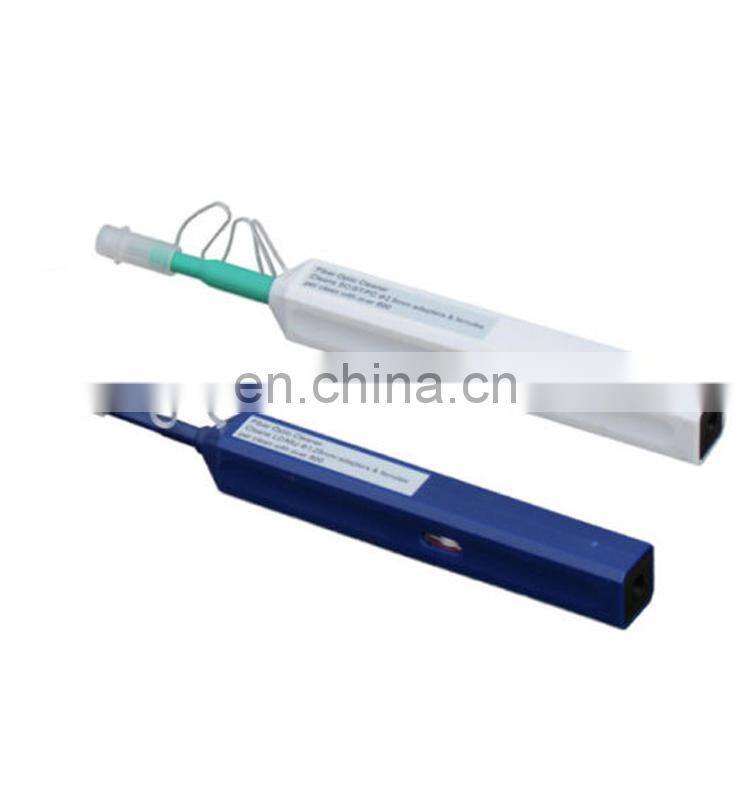 Fiber Optic Cleaner One Click Optical Fiber Cleaning Pen SC LC MPO 1.25mm 2.5mm Connector Ferrule Clean
