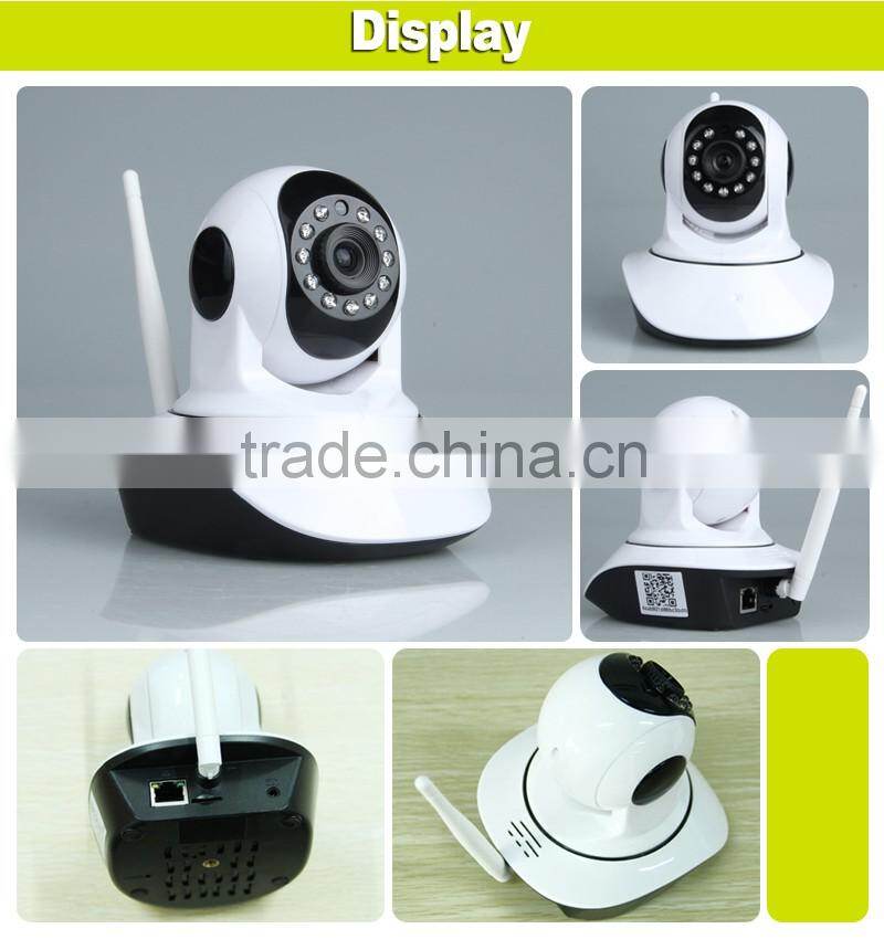 Low Cost Two Way Intercom P2P IR-cut Home IP Wireless Wifi CCTV Camera