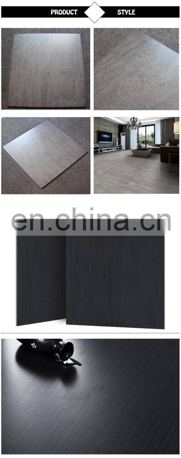 gray color glazed tiles 600X600mm grey tile matt non-slip rustic floor tile