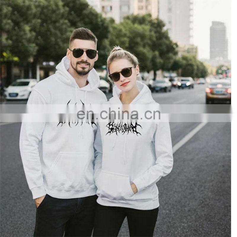 Customized wholesale spring and autumn men's and women's fashion long-sleeved hooded sweater casual sports hoodie