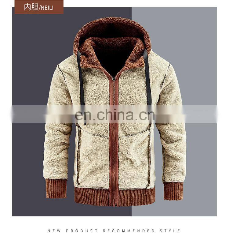New year sale Christmas sale hooded hoodie coat for male outdoor hiking men plus size big and tall jacket coat clothes for male