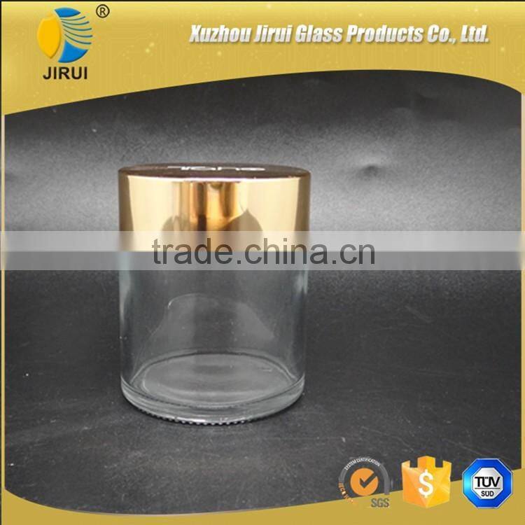 100ml empty clear face cream cosmetic jar with cap