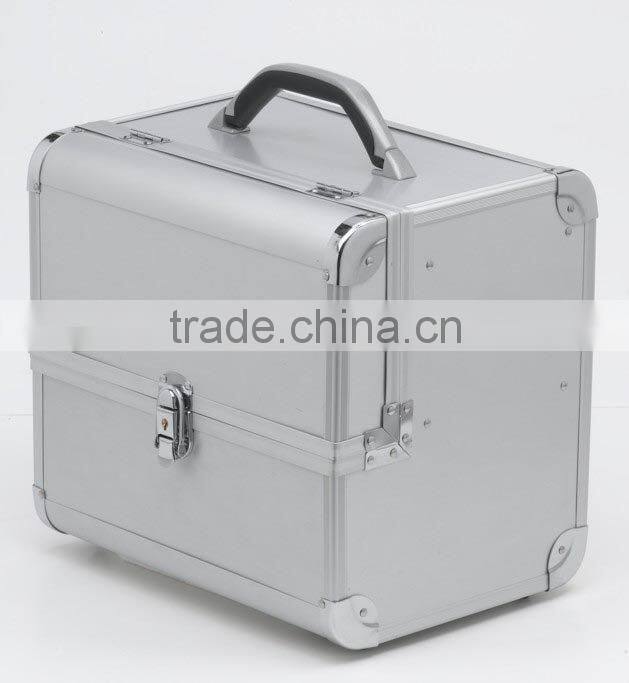 2013 new design tattoo cases ,tattoo equipment cases ,Aluminum tattoo cases , Cosmetics case with mirror and tray ,beauty case