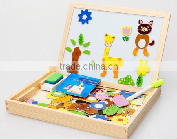 blackboard whiteboard educational game wood baby child toy kids wood easel table top easels wholesale small easels easel parts