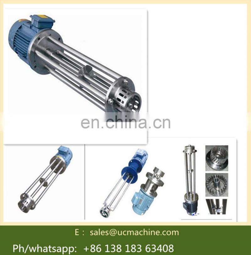 liquid high shear food mixer homogenizer