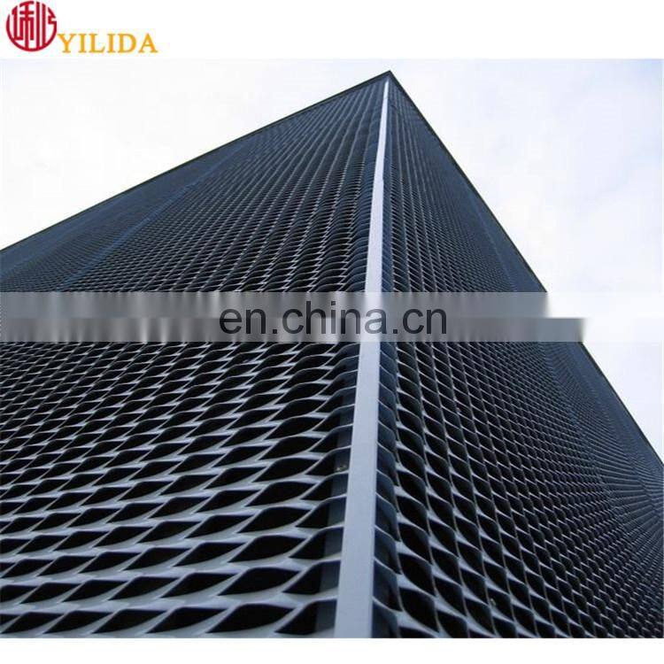 PVDF decoration aluminum expanded metal mesh