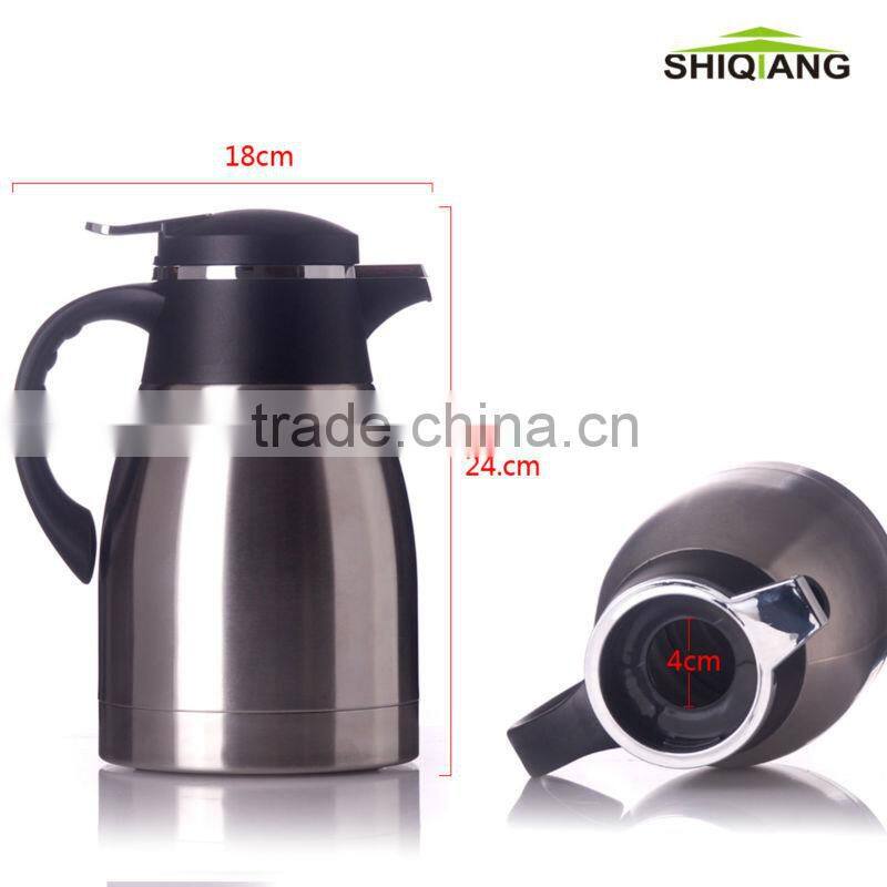1500ml double wall stainless steel vacuum water pot