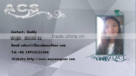 ACS Rechargeable colorful LED chair furniture