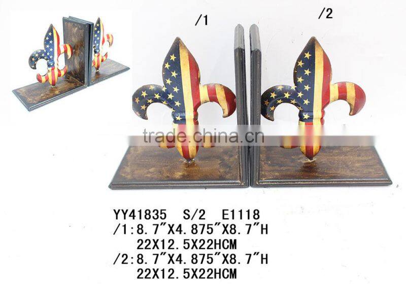 Bird design metal book en decoration