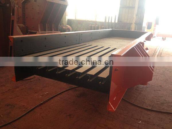 mining motor vibrating hopper feeder machine for iron ore