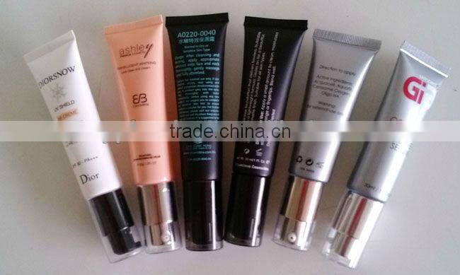 Pump tube for cosmetic packaging,Plastic Tubes, PE tube,cosmetic tube