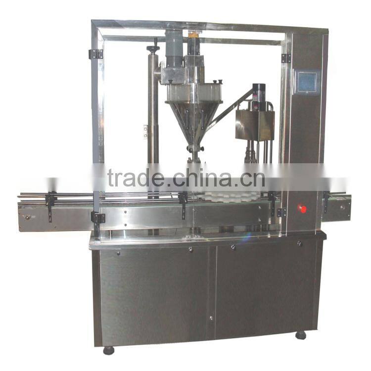 automatic aerosol filling machine, filling powder machine