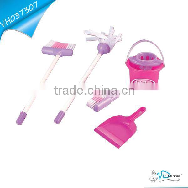 5 Pcs Girl Pretend Toy Cleaning Play Set Toy