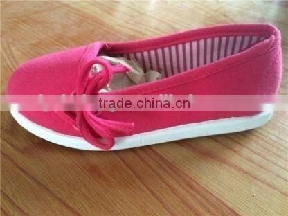 Baby canvas shoes, PVC injection children shoes