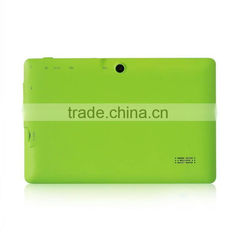 Multi Colors WiFi Touch Screen 7 Inch Android Tablet For Kids