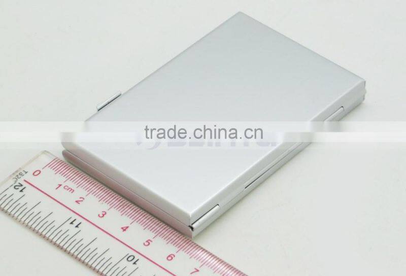 Silver Aluminum Memory Card Case COVER for MicroSD Card SD SDHC CARD 10TF+3SD Card Case