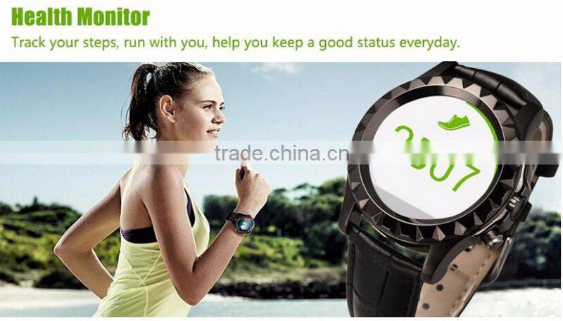 S2 metal heart rate smart watch t2