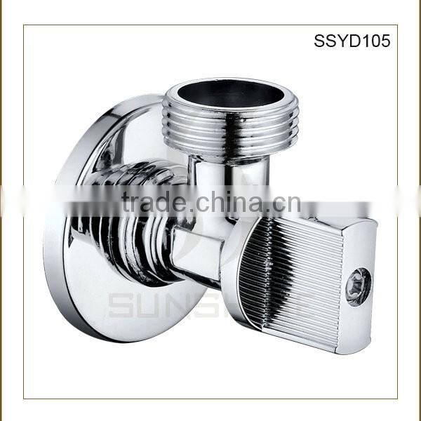 SSYD105 Bathroom and toilet brass angle check valve