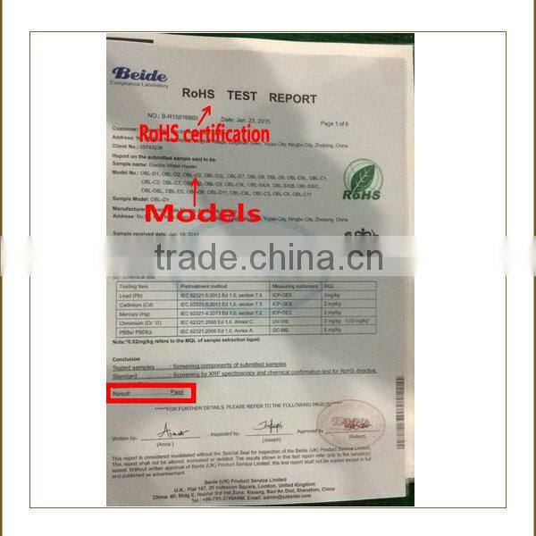 S4X3RED Double Handle Instant Faucet Electrical Heaters