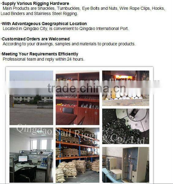 wire rope accessories din1142 cable clip