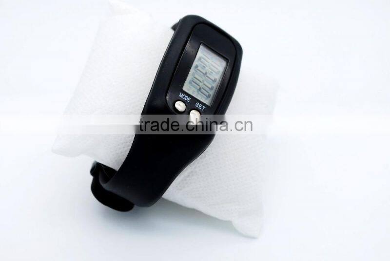 Stopwatch Smart Watch Sillicone watch with pedometer