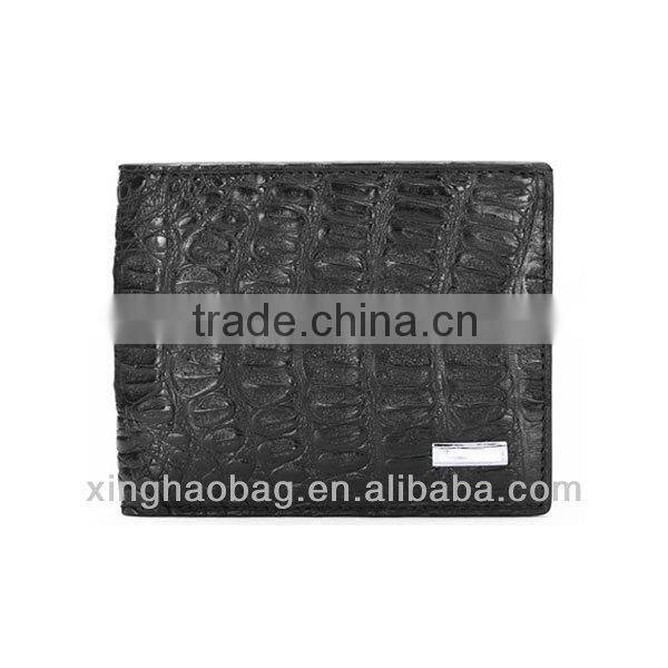 Fashion crocodile wallet best sell genuine crocodile leather wallets