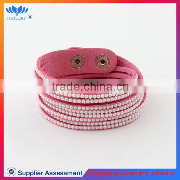 TOP SALE YIWU JEWELRY FACTORY custom braided leather bracelet