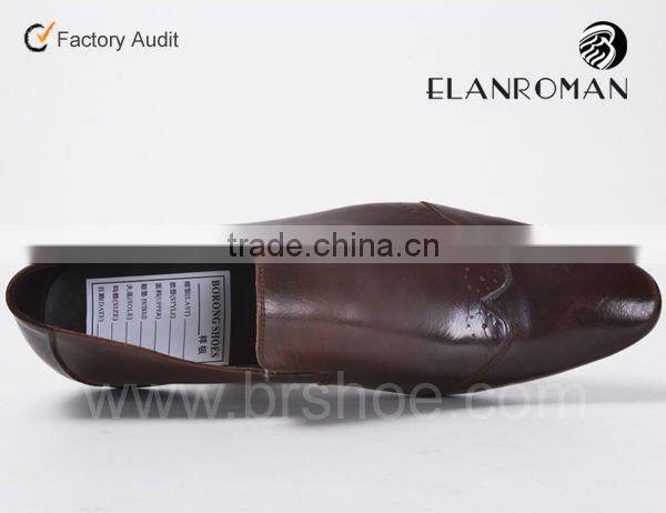 Classic Simple Italian Genuine cow leather shoe