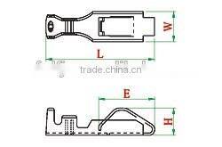 Cheap ts16949 factory electrical terminals contact for medical equipment & vehicle