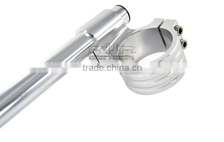 BJ-COHB-037B Top Quality CNC Aluminum 37mm Raiser Sportbike Clip On Handle Bar For Honda CBR250R