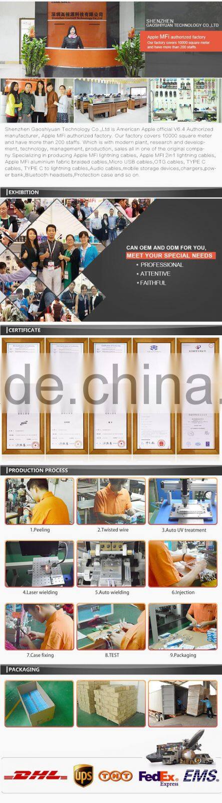 2016 Standard MFI USB Cable for iPhone phone charger for iPhone for iPhone 6/6S