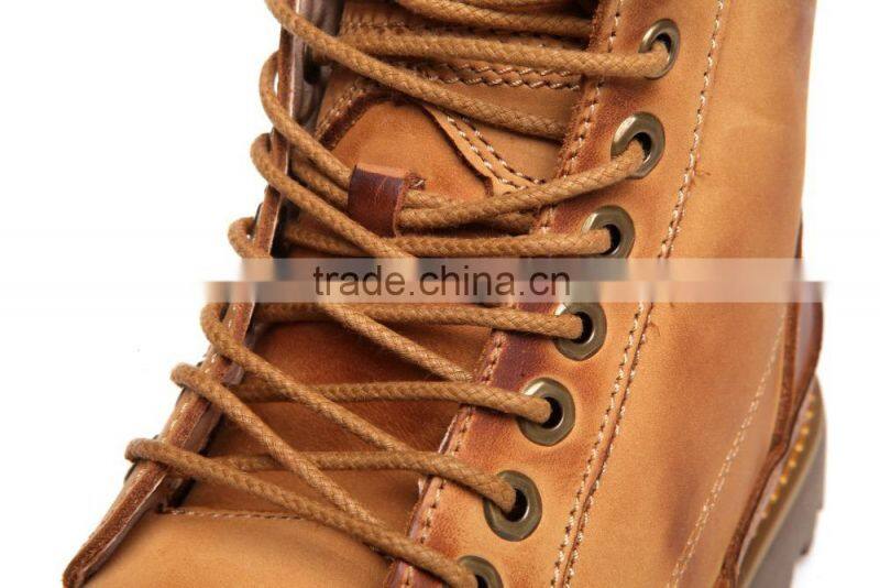 Comfortable custom winter leather men shoes in guangzhou