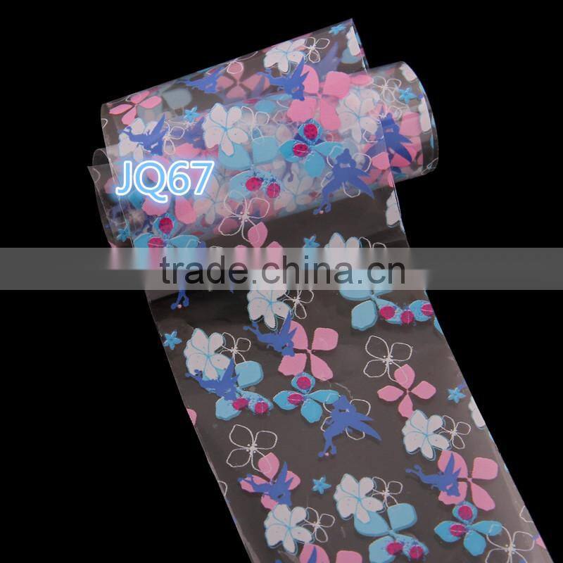 2016 New products Rose Flower Nails Supplies Nail Art Transfer Craft foil Fashion DIY nail sticker Tip Exotic Nail Art