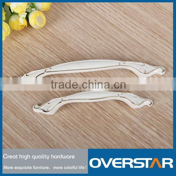 China Zinc Alloy Ivory Furniture Hardware Dresser Door Handle