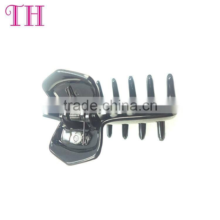 Customized transparent plastic large hair claw